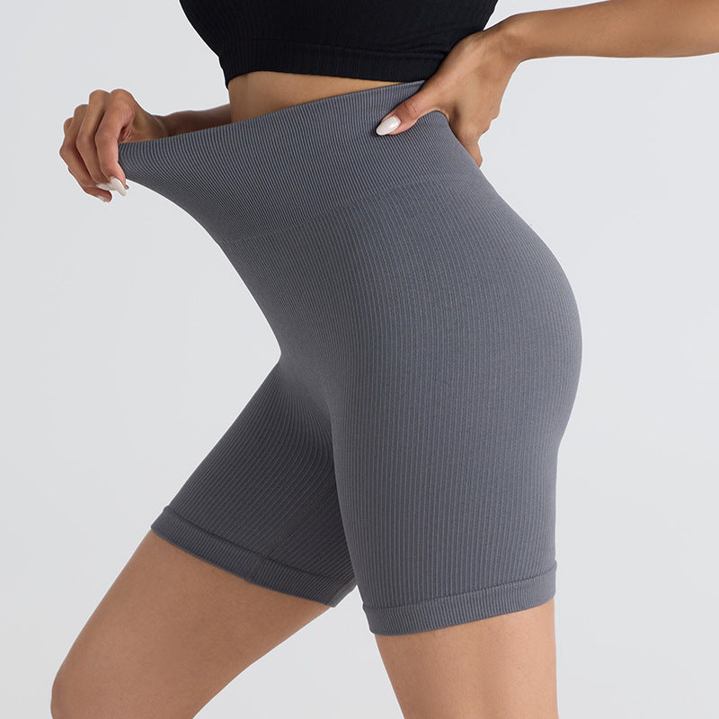 Seamless Thread Stretch Tight Shorts Fitness Exercise